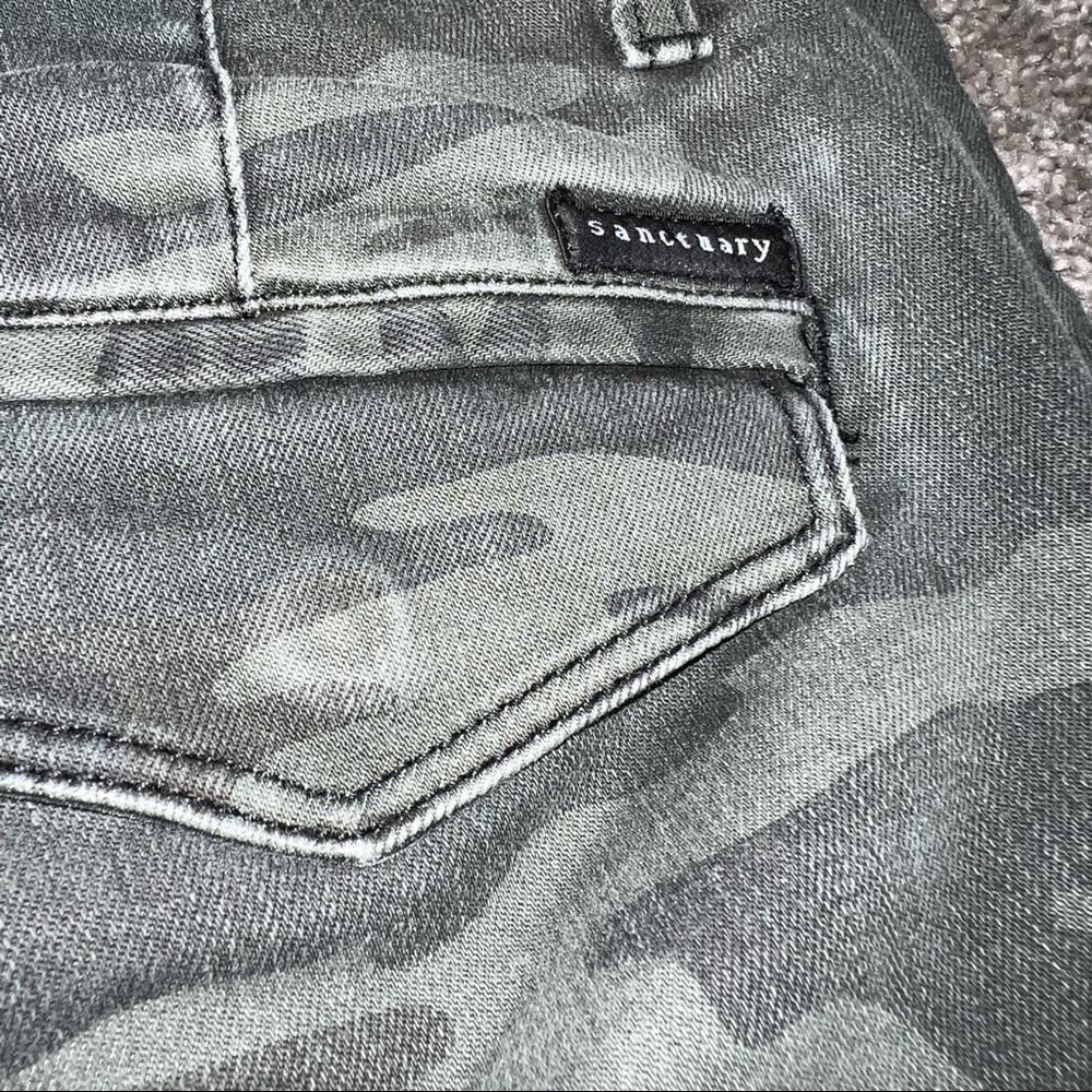Sanctuary Standard Surplus Slim Camouflage Pants - Picture 7 of 11